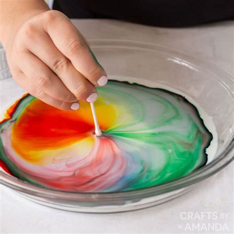 Easy Magic Milk Rainbow Science Experiment For Color Food Coloring Science Experiment - Food Coloring Science Experiment