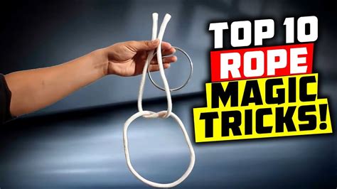 Easy Magic Tricks With Rope Strings And Handkerchiefs
