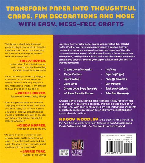 Easy Paper Projects 60 Crafts You Can Wear Gift U