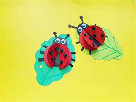 Easy Preschool Ladybug Craft The Inspiration Edit Ladybug Pattern For Preschool - Ladybug Pattern For Preschool