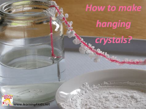 Easy Salt Crystal Science Experiment For Kids Science Experiment Crystals - Science Experiment Crystals