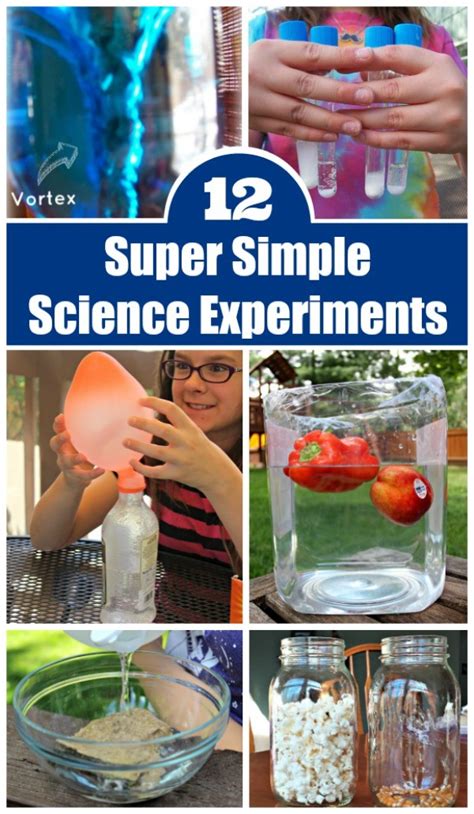 Easy Science Experiments Science Fun Science Experiement - Science Experiement