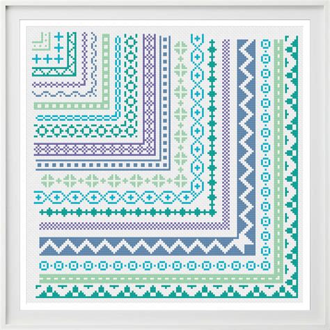 Easy Simple Cross Stitch Borders