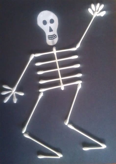 Easy Skeleton Halloween Craft For Kids Free Template Skeleton Halloween Preschool Worksheet - Skeleton Halloween Preschool Worksheet