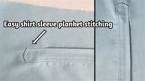 Easy Sleeve Placket