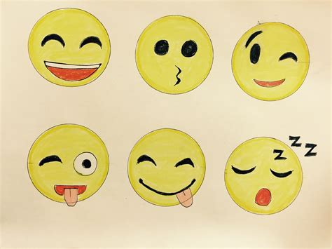 Easy Smiley Faces To Draw   Easy Drawing For Kids Kids Creativity Through Easy - Easy Smiley Faces To Draw