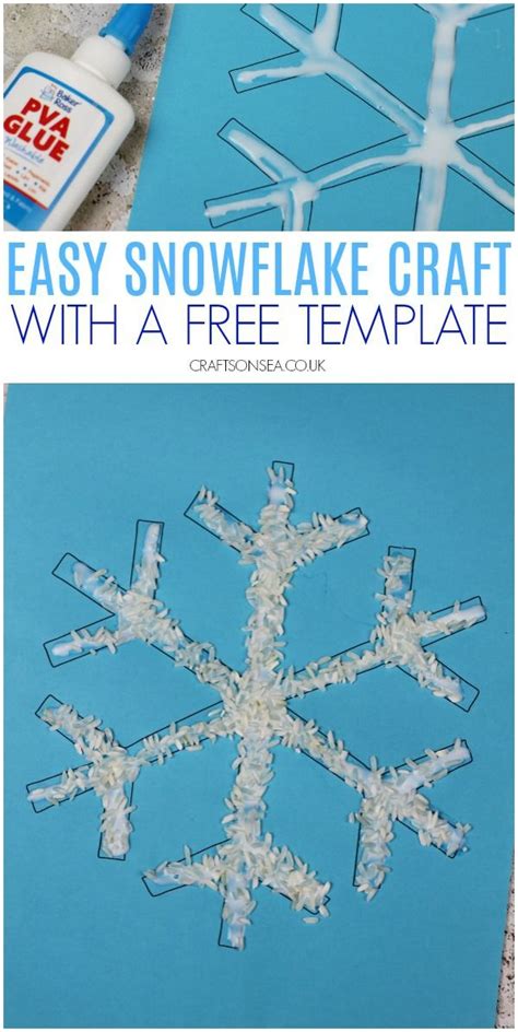 Easy Snowflake Crafts For Preschoolers To Make This Snowflake Activities For Kindergarten - Snowflake Activities For Kindergarten