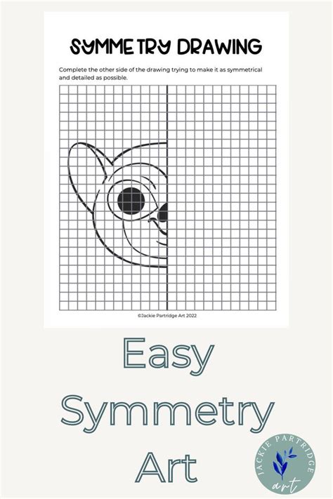 Easy Symmetry Art For Primary Grades Jackie Partridge Animal Symmetry Worksheet - Animal Symmetry Worksheet