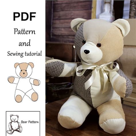 Easy Teddy Bear Sewing Pattern