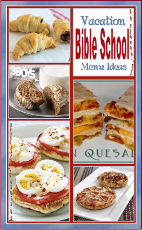 Easy Vbs Meals