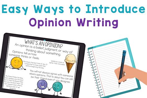 Easy Ways To Introduce Opinion Writing Thrifty In Teaching Opinion Writing 3rd Grade - Teaching Opinion Writing 3rd Grade