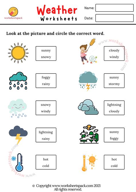 Easy Weather Worksheets For Kindergarten Free Pdf Worksheets Weather Worksheet Kindergarten - Weather Worksheet Kindergarten