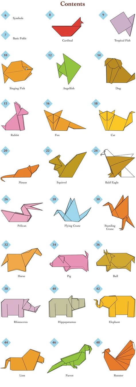 Read Easy Animal Origami Easy Origami 