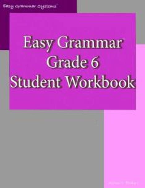 Read Easy Grammar Grade 6 Student Workbook 