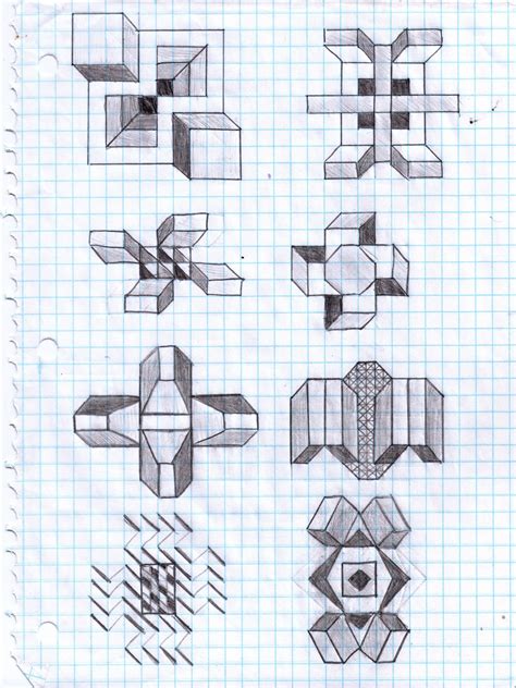 Download Easy Things To Draw On Graph Paper 