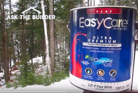 easycare paint review - Ask the Builder