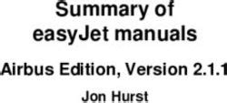 Easyjet S Jon Hurst Summary Of Airbus Notes