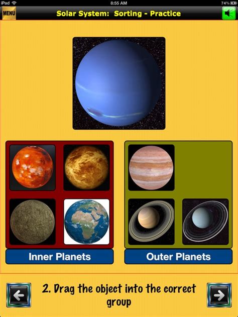 Easylearn Solar System Earth Science Hd For Ipad Earth Science Solar System - Earth Science Solar System