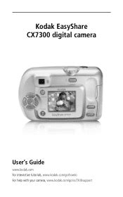 Read Online Easyshare Cx7300 User Guide 
