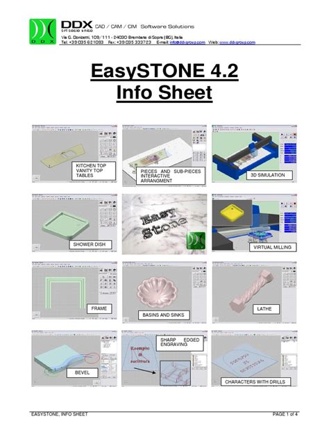 Easystone Info Sheet