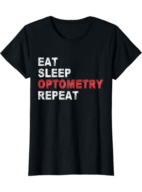 Eat Sleep Optometry Repeat Optometry Notebook For