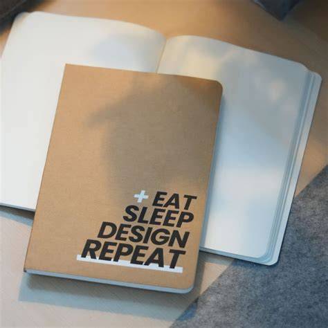 eat sleep vinyl notebook for record collectors