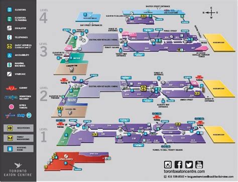 Eaton Centre Map