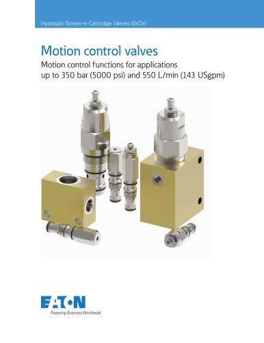 Eaton Valves Catalog