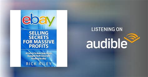 Ebay Selling Secrets For Massive Profits 40 Secrets To Make Huge Money Buying At Thrift Stores And Reselling On Ebay Ebay Selling Online Business Ebay Make Money With Ebay Digital Entrepreneur