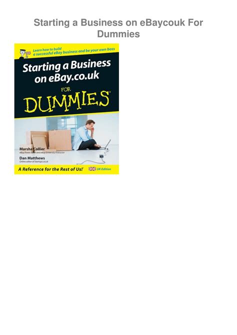 Ebaycouk For Dummies