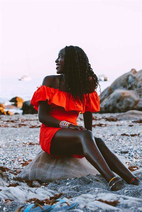 ebony beach nude