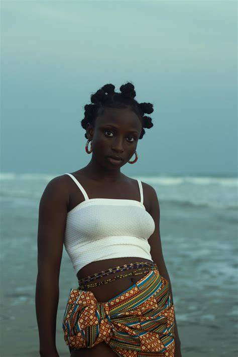 ebony on nude beach
