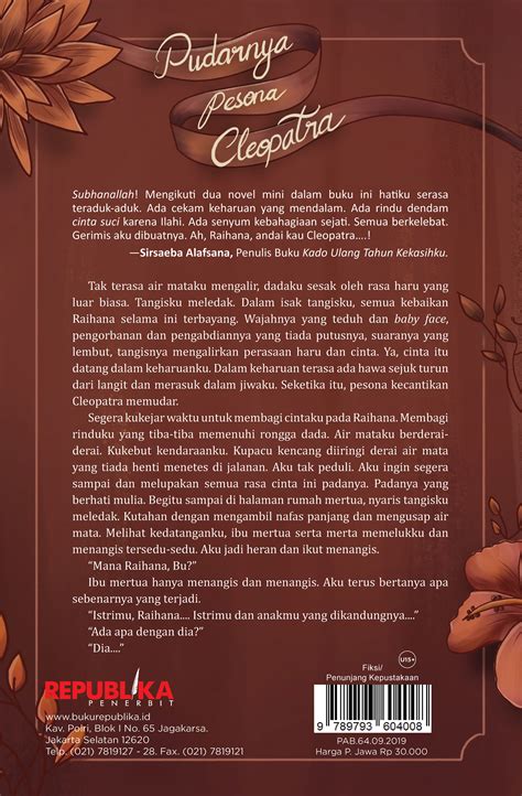 ebook novel pudarnya pesona cleopatra