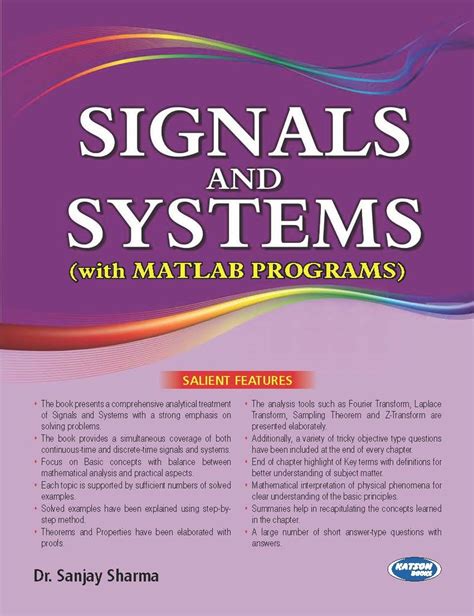 Read Online Ebook Of Signals And Systems By Dr Sanjay Sharma On Com 