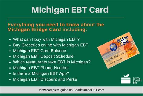 ebt michigan