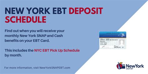 Ebt Schedule Nyc