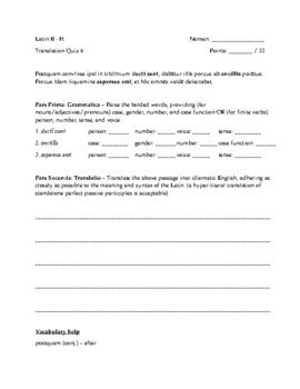 Ecce Romani 2 Chapter 32 Translation