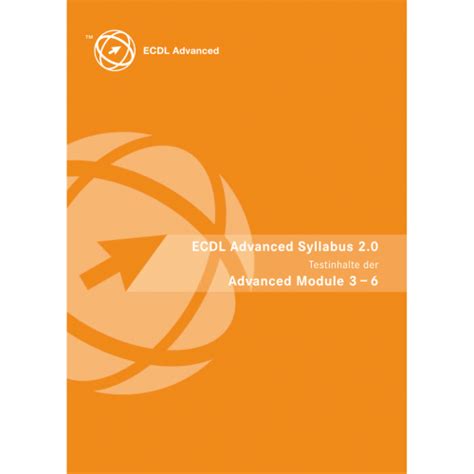 Ecdl Advanced Syllabus 20 Module Am3 Word Processing Using Word 201