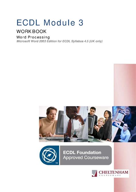 Ecdl Module 3 Word Processing Icdl Gcc