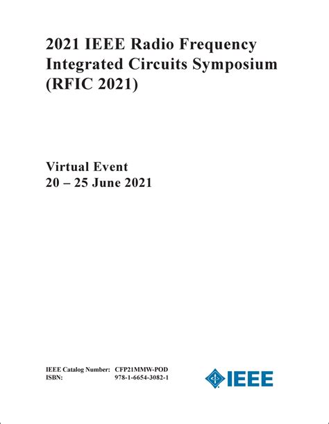 Ece 6730 Radio Frequency Integrated Circuit Design
