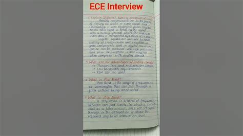 Ece Interview Questions