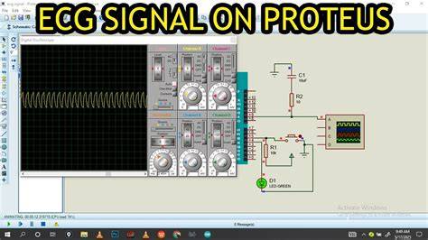 ecg in proteus project