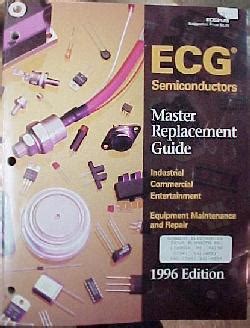 Read Ecg Replacement Guide Cross Reference 