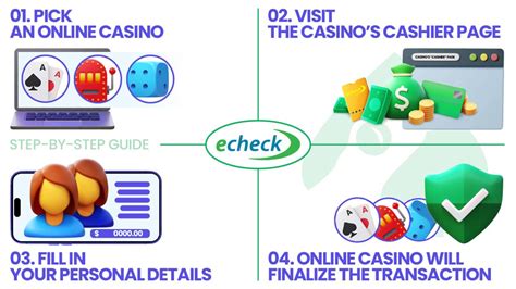 echeck casino deposit