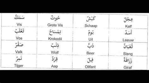 echt betekenis in het arabisch