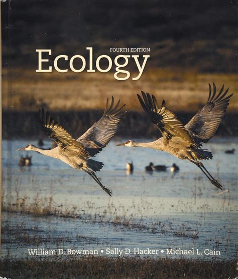 ecology 2nd edition cain bowman hacker