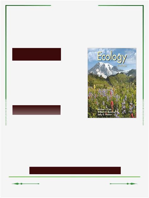 ecology 3rd edition cain bing just pdf just pdf site