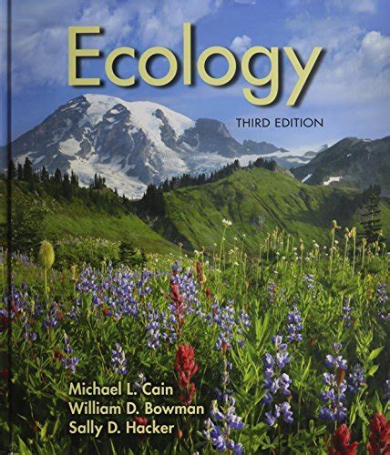 ecology third edition cain