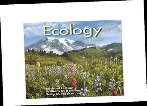 Full Download Ecology Cain 3Rd Edition Pdf Download 
