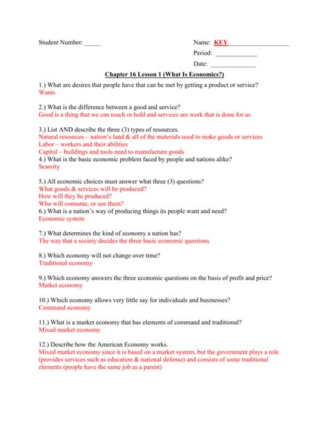 Full Download Econ Section 3 Guided Review Answers 
